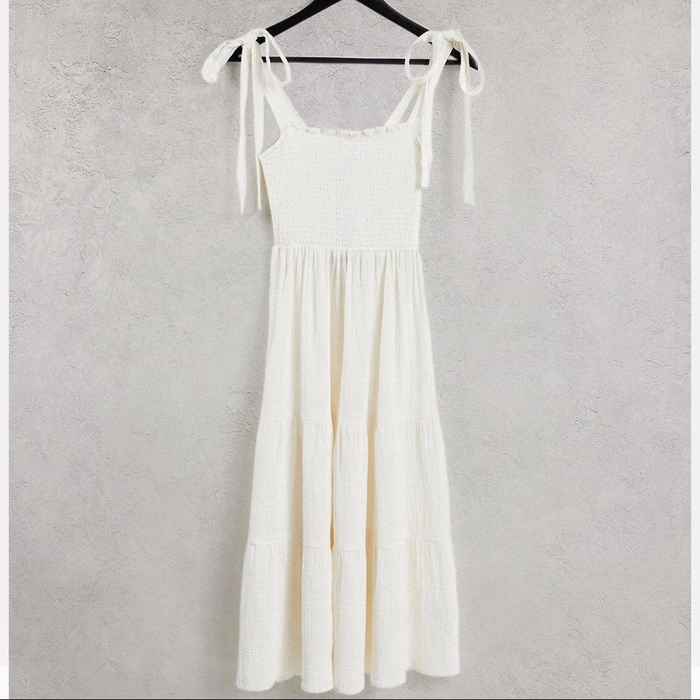 NWOT New Look Tiered Midi Dress